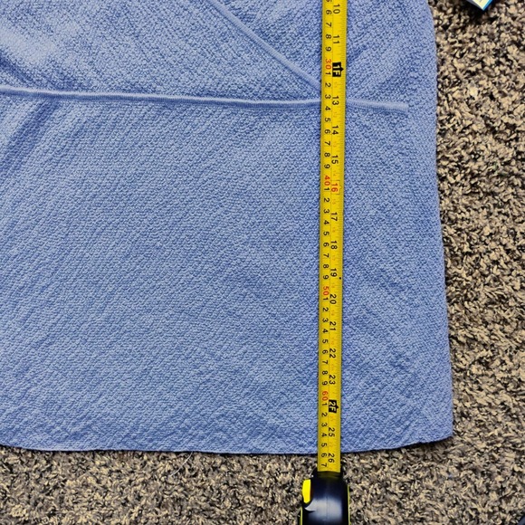 New Eileen Fisher Lilac Wrap-Front Textured V-Neck Crossover Camisole size M. - Picture 6 of 6